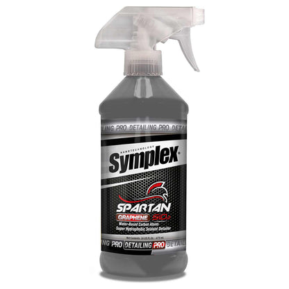 Symplex® Spartan Graphene Sio2 Detailer Sellador superhidrofóbico con átomos de carbono a base de agua