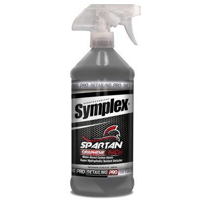 Symplex® Spartan Graphene Sio2 Detailer Sellador superhidrofóbico con átomos de carbono a base de agua